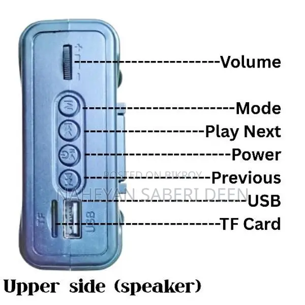 Wireless Speaker With Microphone For Teachers T'alims
