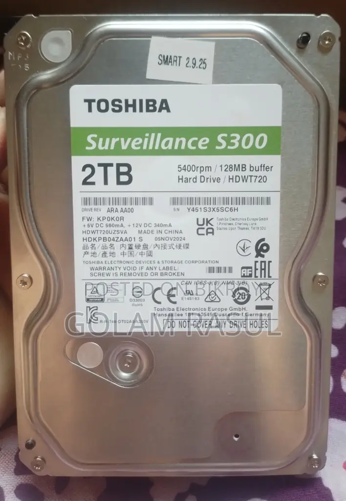 বিক্রির জন্য Toshiba HDD