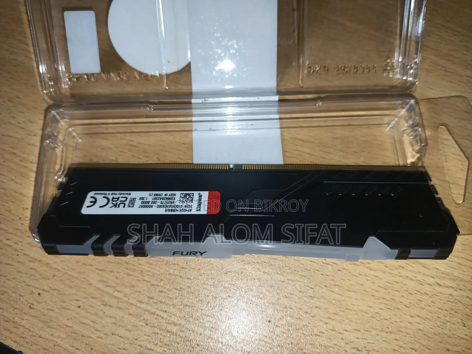 Kingston Fury Beast 8GB 3200MHz DDR4 RGB Desktop RAM