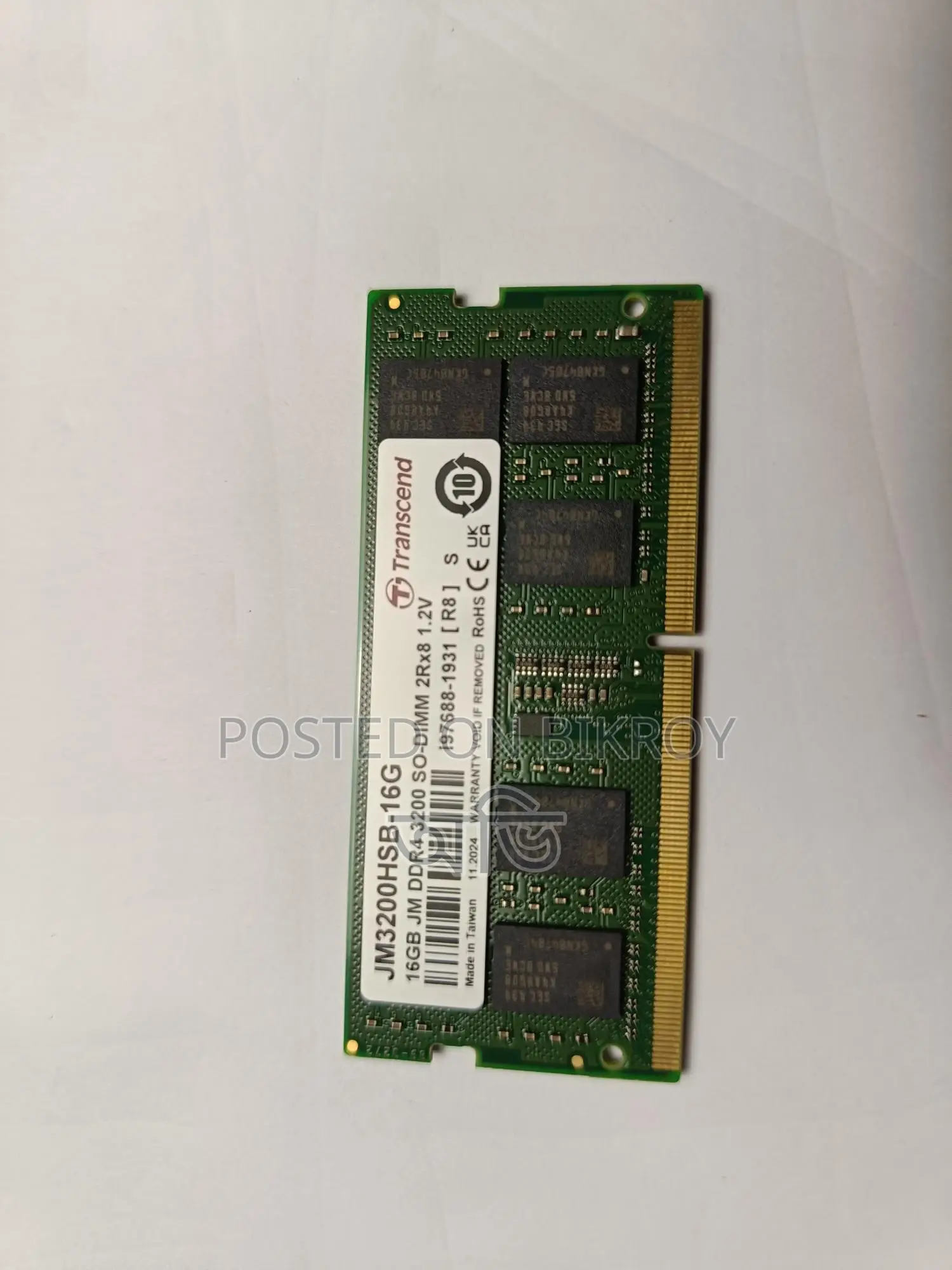 Transcend 16GB Leptop Ram