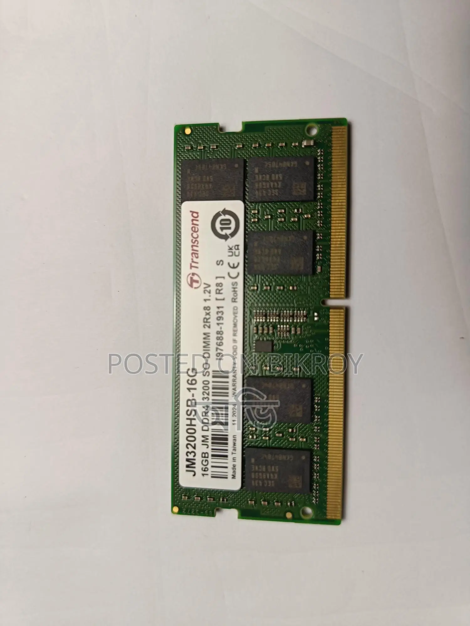 Transcend 16GB Leptop Ram