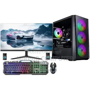 New Desktop Core I5 4gen+সাদা মনিটর 22 বর্ডারলেস+Hd 1000gb