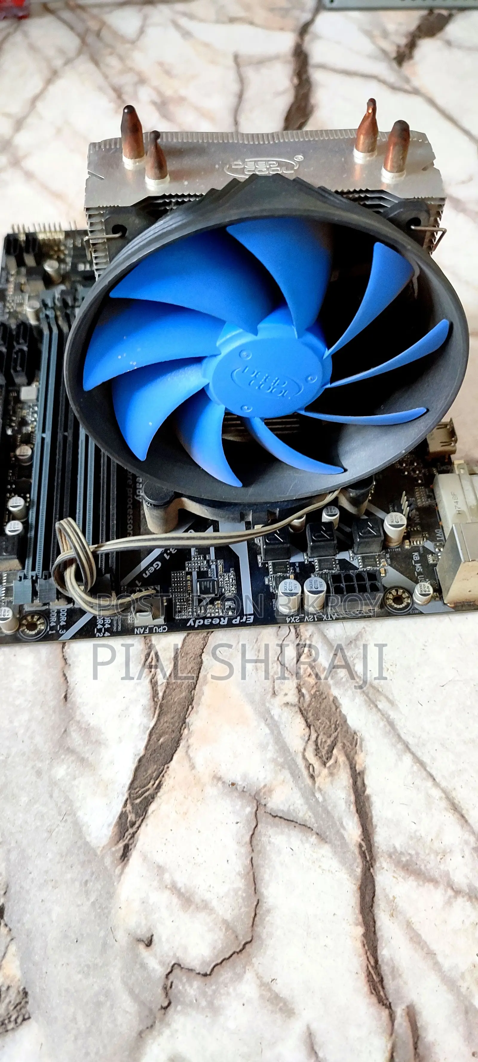 Motherboard & Processor& Air cooler
