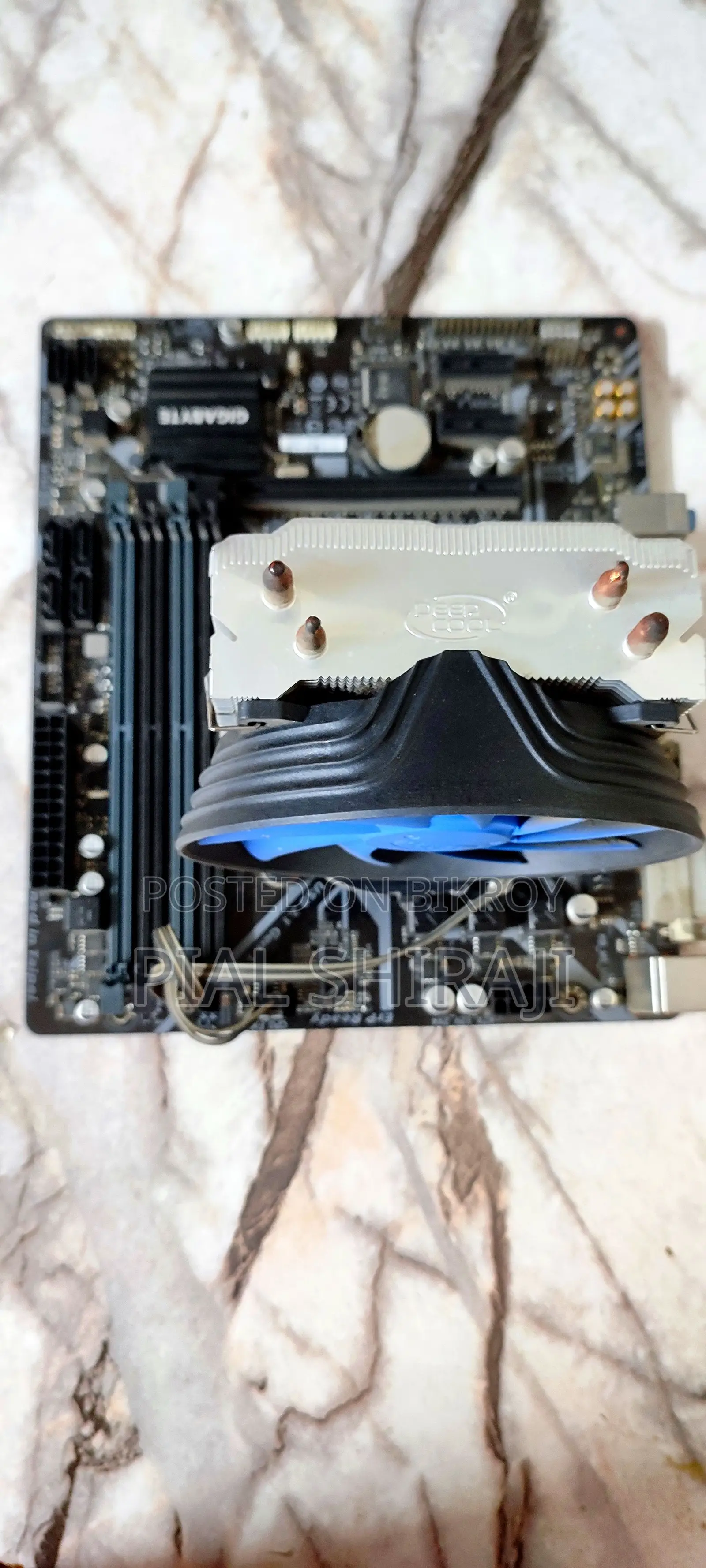 Motherboard & Processor& Air cooler