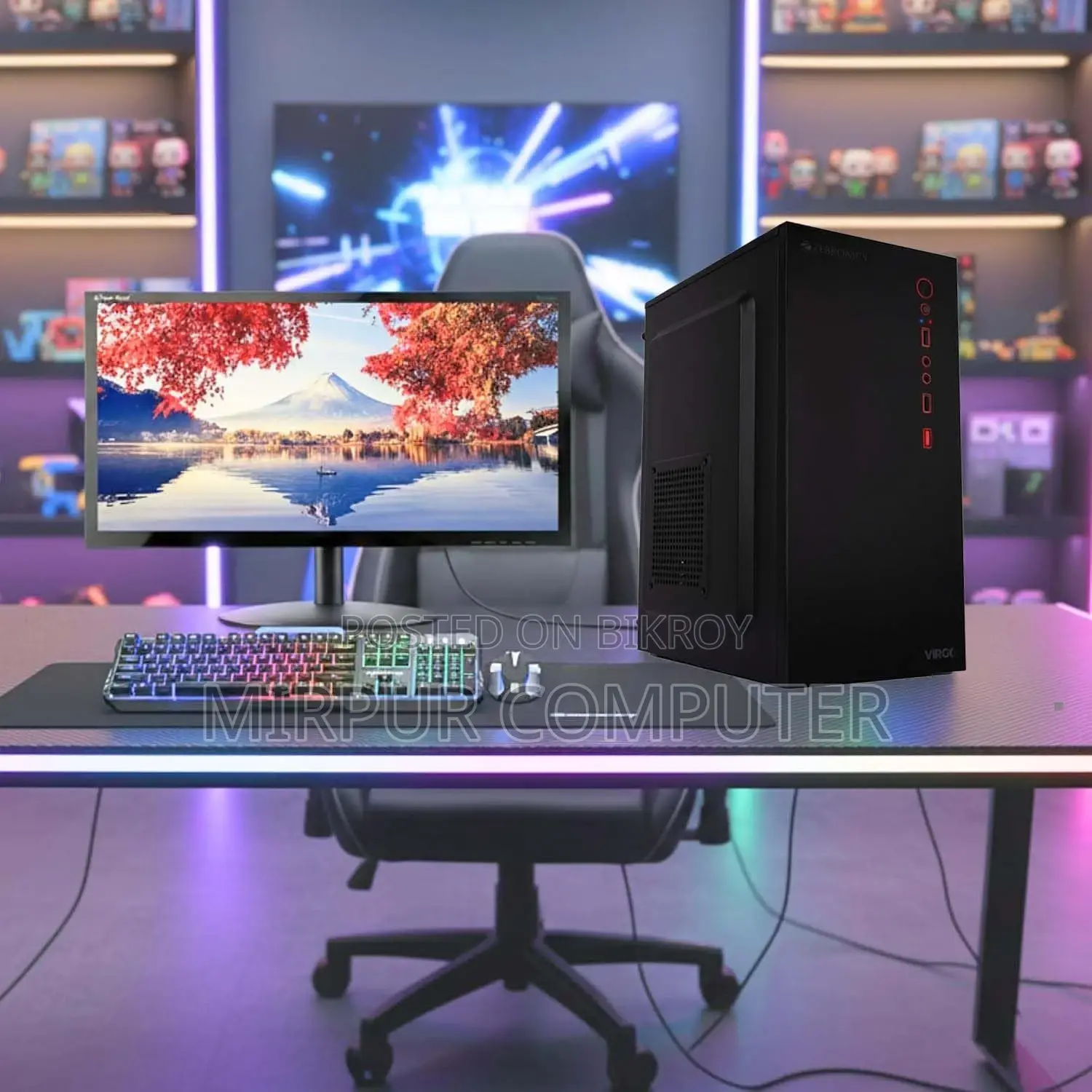 Desktop CORE i7 7Gen+New 22 Led-Ssd 120gb.Ram 8gb Gaming