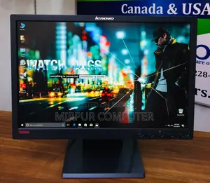 MONITOR LED 19 LENOVO মনিটর সম্পূর্ণ ফ্রেশ BRAND