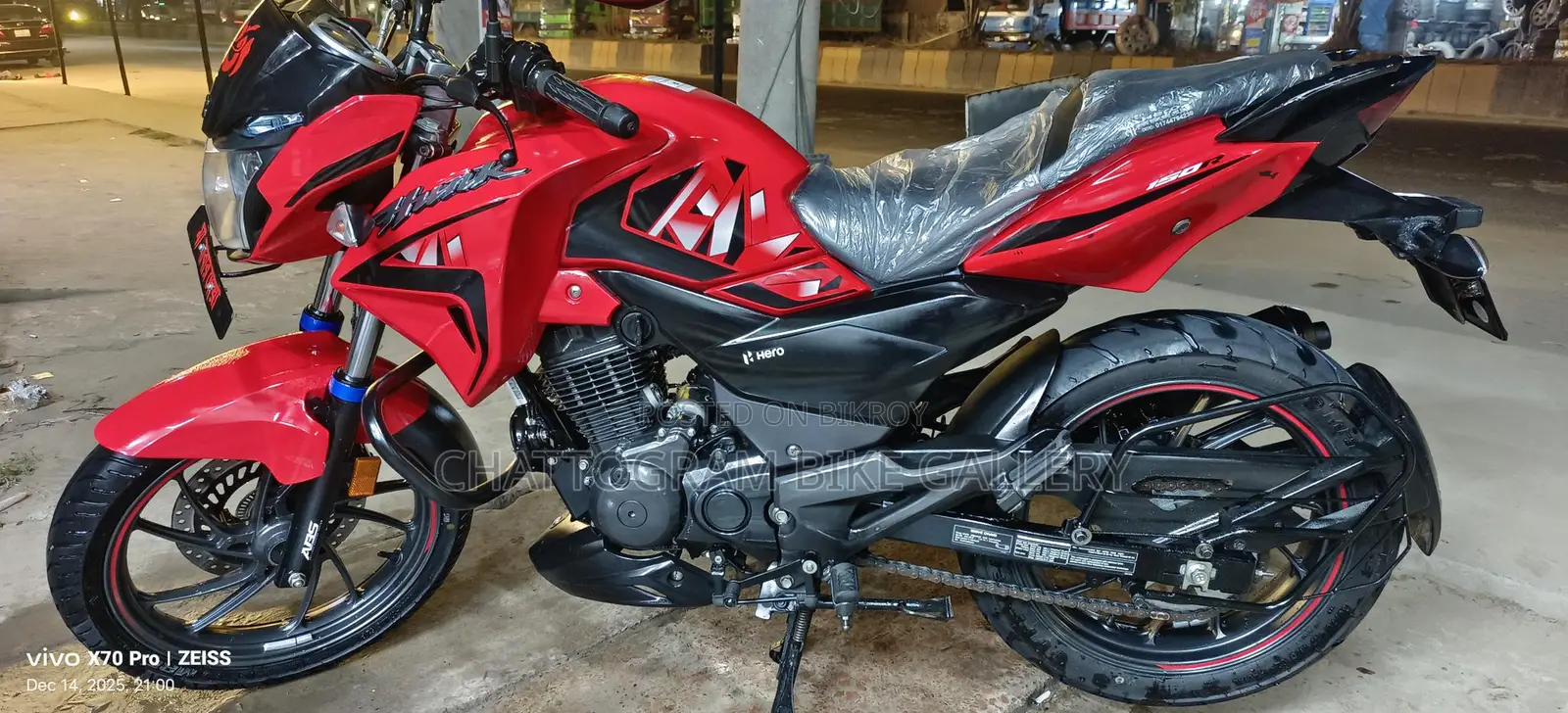 Hero Hunk ABS DD 150 2024