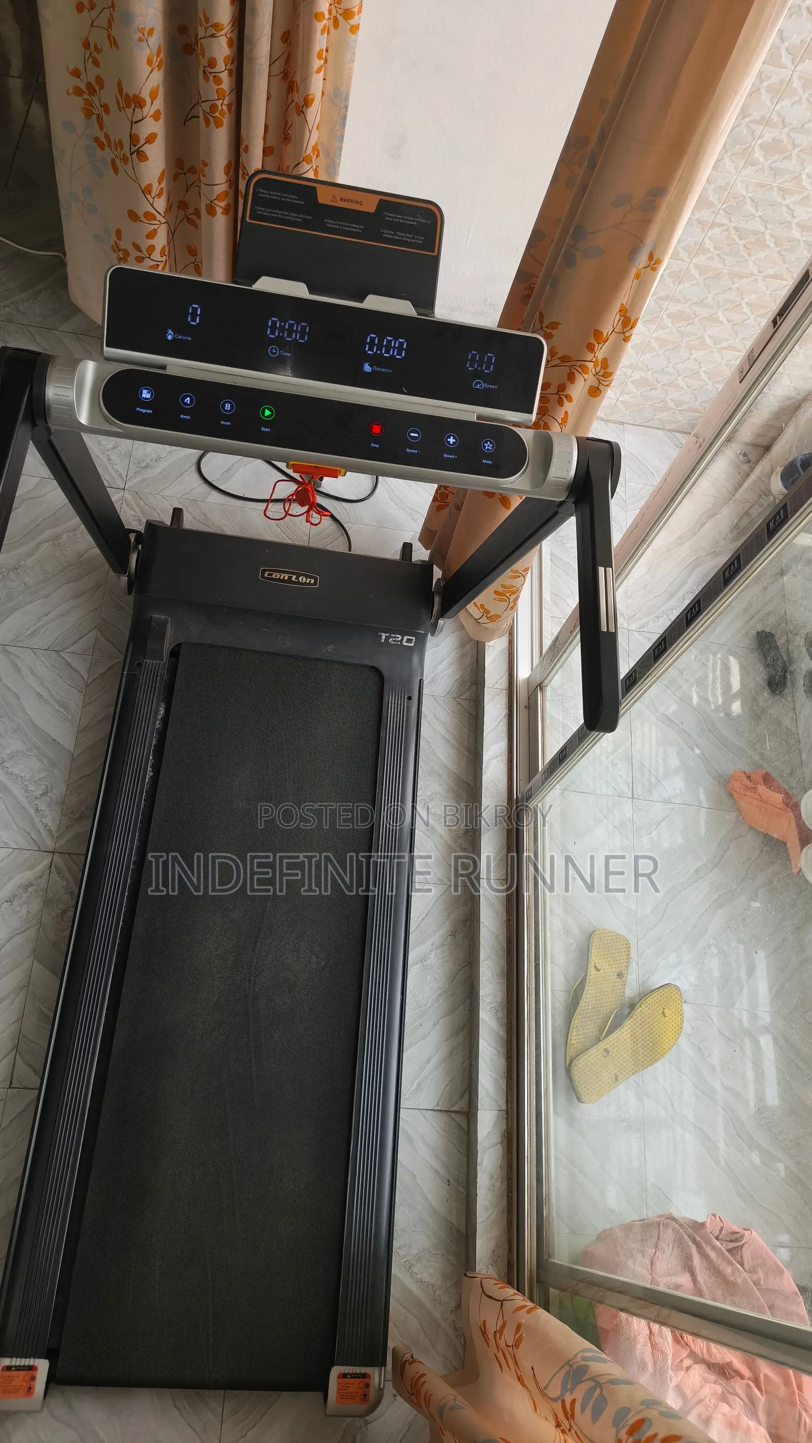 T20 Pro Installation-free Foldable Motorized Treadmill