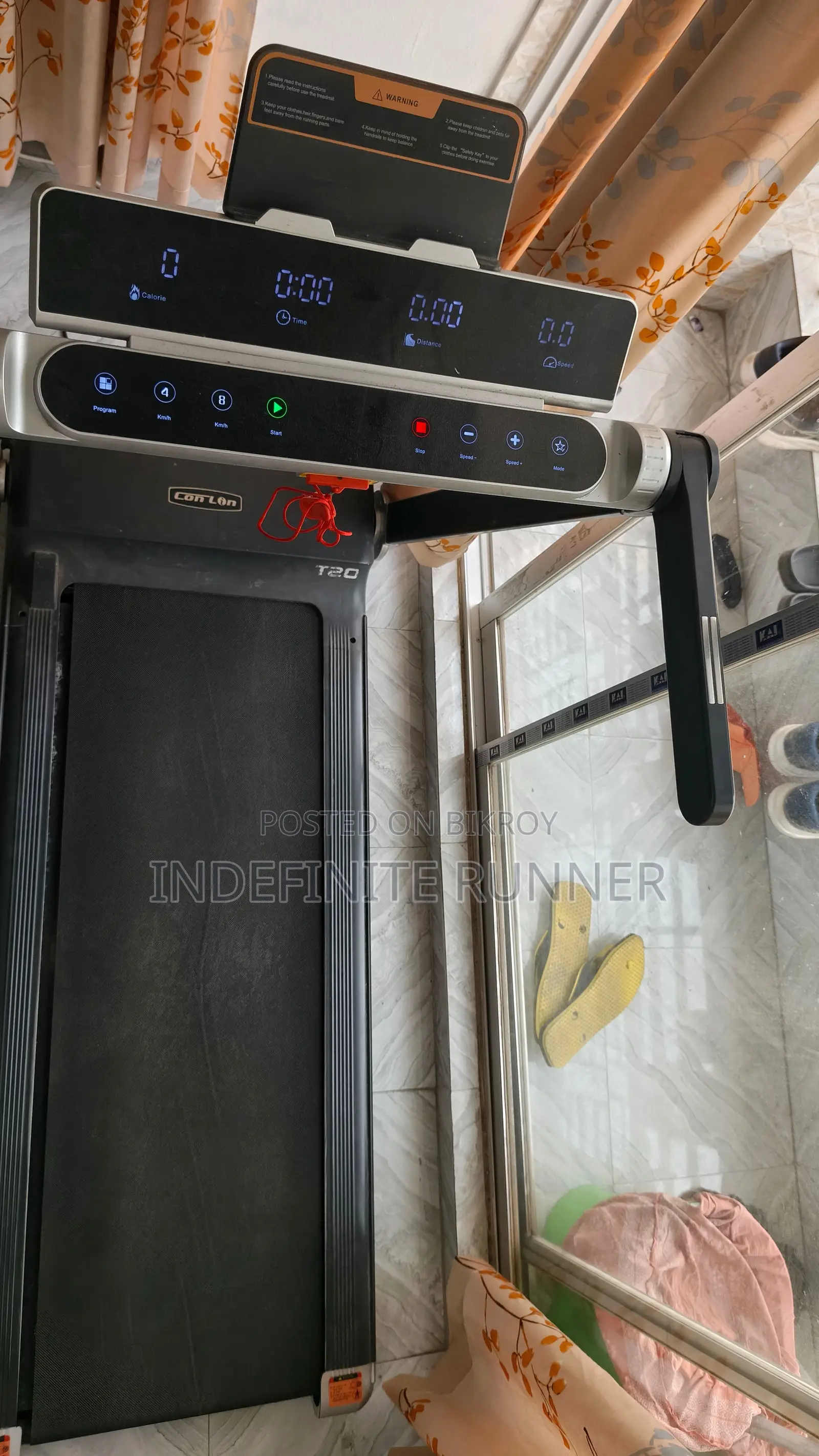 T20 Pro Installation-free Foldable Motorized Treadmill