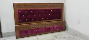 BED 6/7 FEET CANADIAN OAK VELVET. M # 7344
