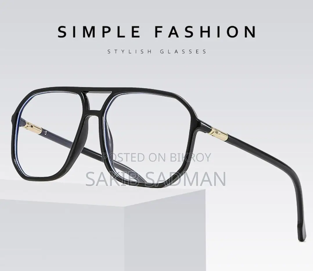 Aviator Shaped Vintage Sunglasses in Black