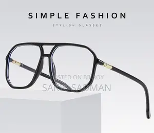 Aviator Shaped Vintage Sunglasses in Black