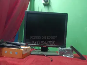 Dell Monitor + 2 TV Cards, Sound Box, and Remote for Sale