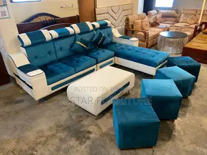 হাইড্রলিক এল টাইপ সোফা সেট SL326F