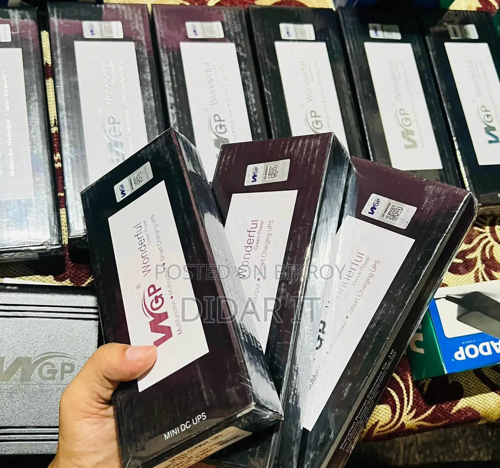 মিনি ইউপিএস বিক্রয়⚡WGP Wonderful Mini DC UPS