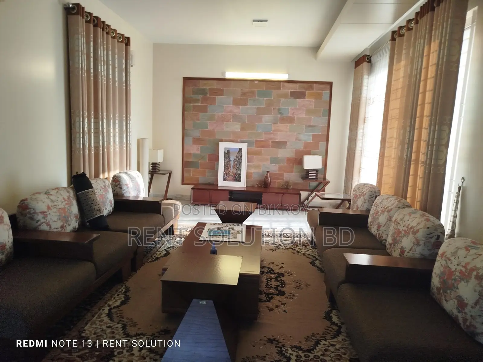 Gym swimming pool available Furnished Apartment For Rent in Baridhara