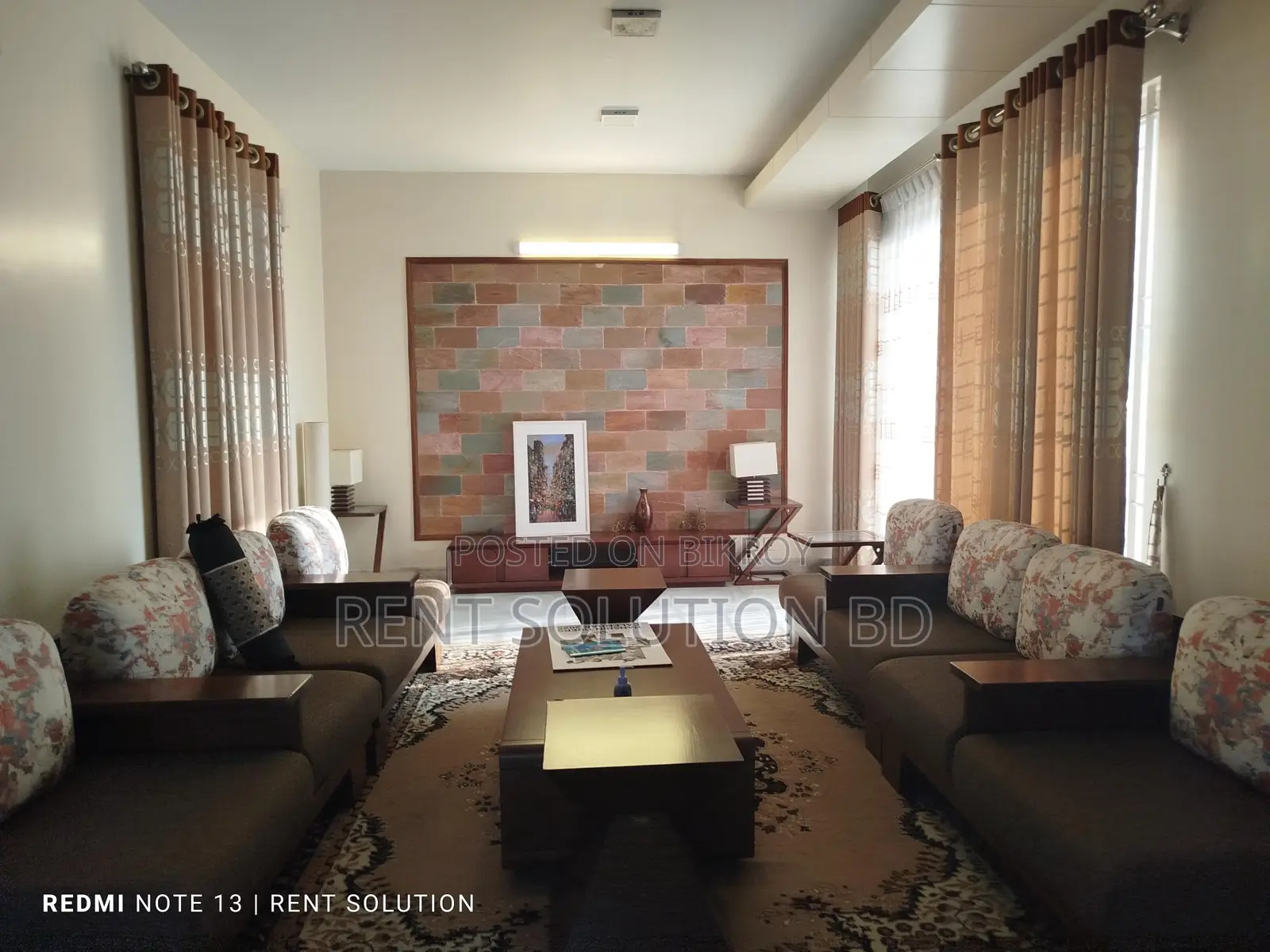 Gym swimming pool available Furnished Apartment For Rent in Baridhara