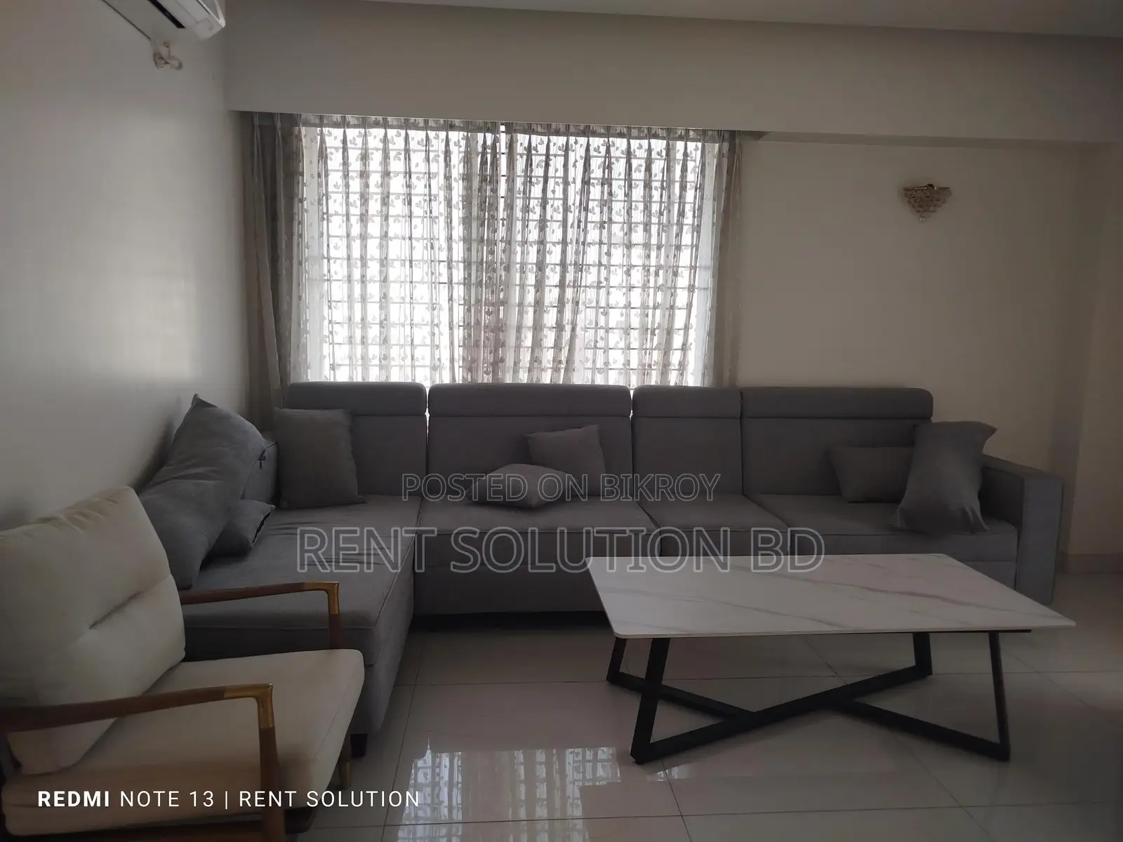 Gym swimming pool available Furnished Apartment For Rent in Baridhara