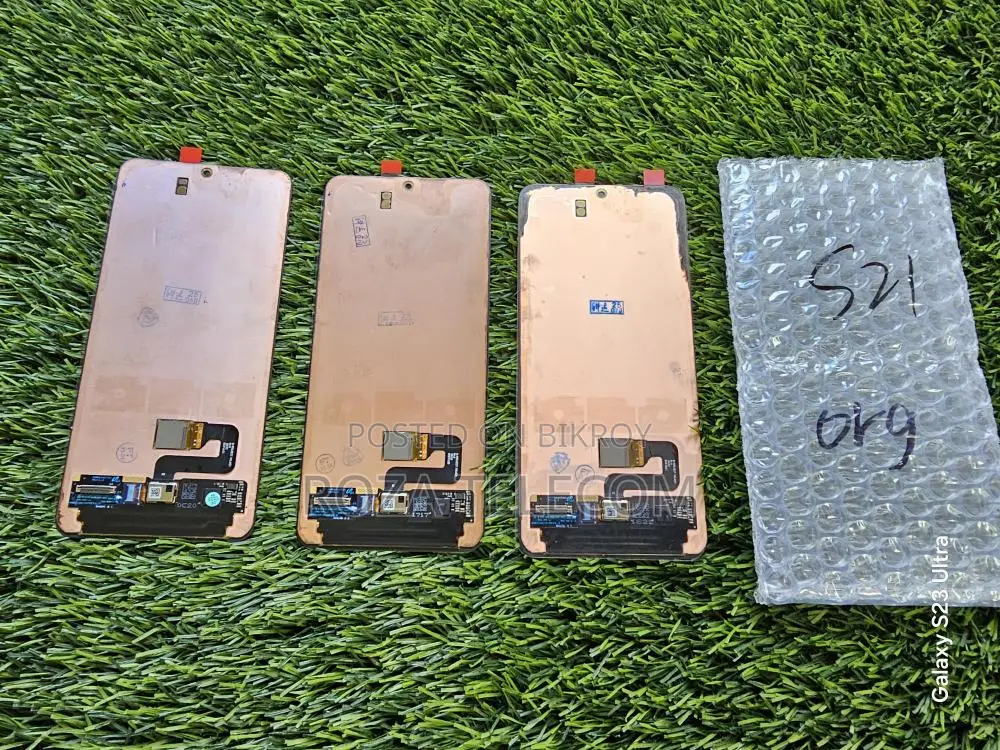 Original Samsung S21 Display Pulled from Phone