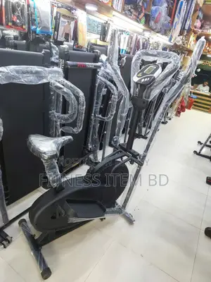 2 in 1 exercise bike cycle cross trainer