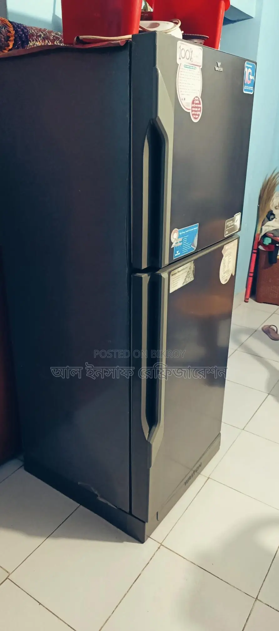 একটি১৭.৫সেফটি ওয়ালটন ফ্রিজ বিক্রি করা হবে