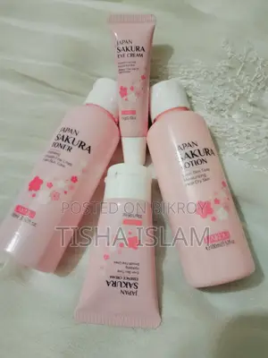 Sakura skin care products
