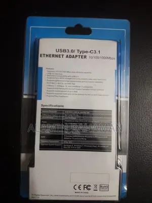 Ethernet Adapter (usb 3.0/ Type -c3.1)