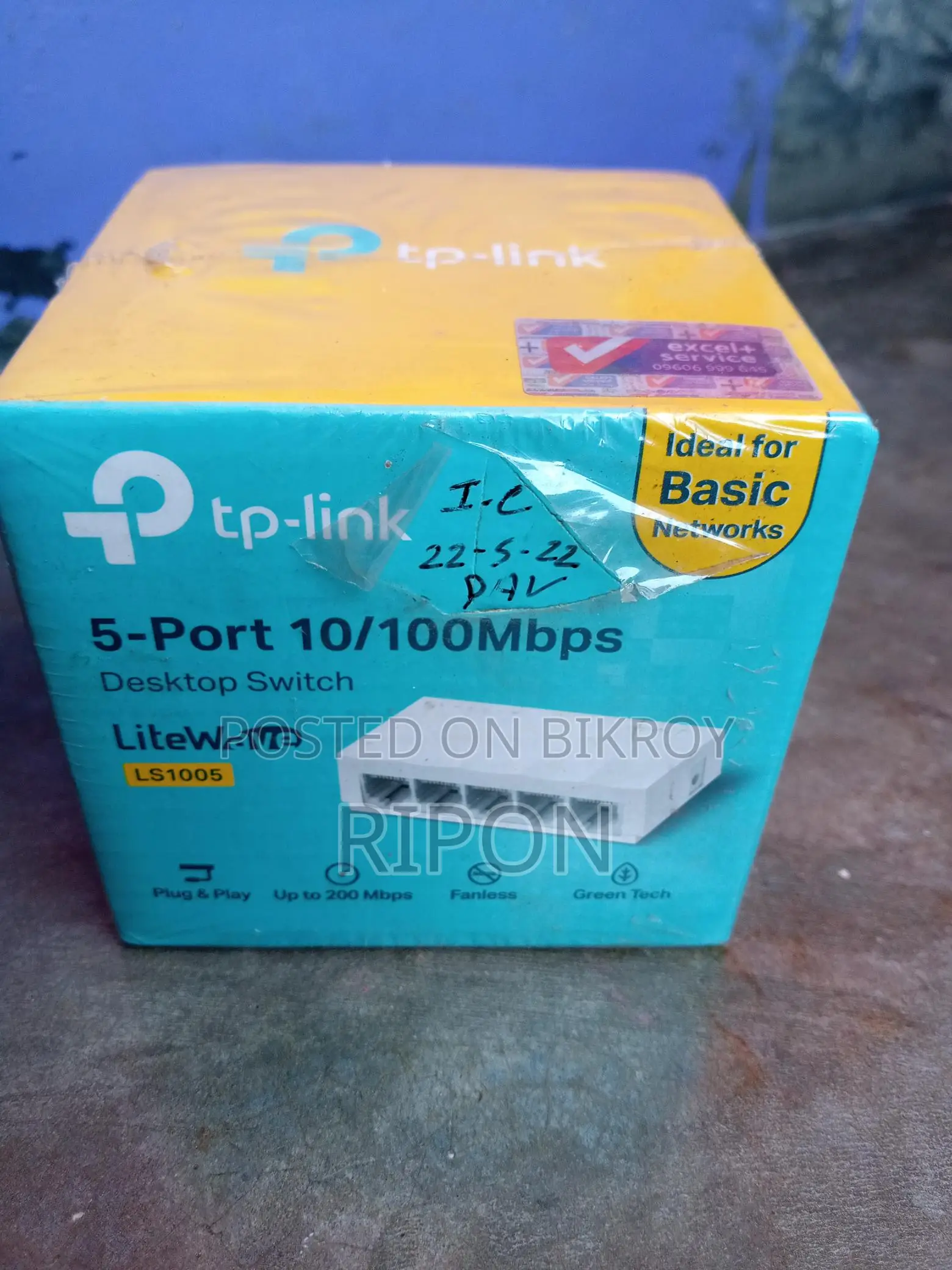 TP-Link 5-Port Desktop Switch (LS1005)