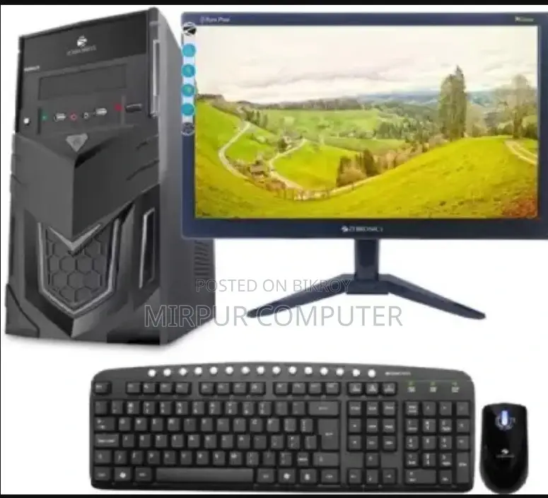 নতুনকম্পিউটার Core I5.4 Gen/19 Led.ram 8gb.hd 1000gb Ddr3