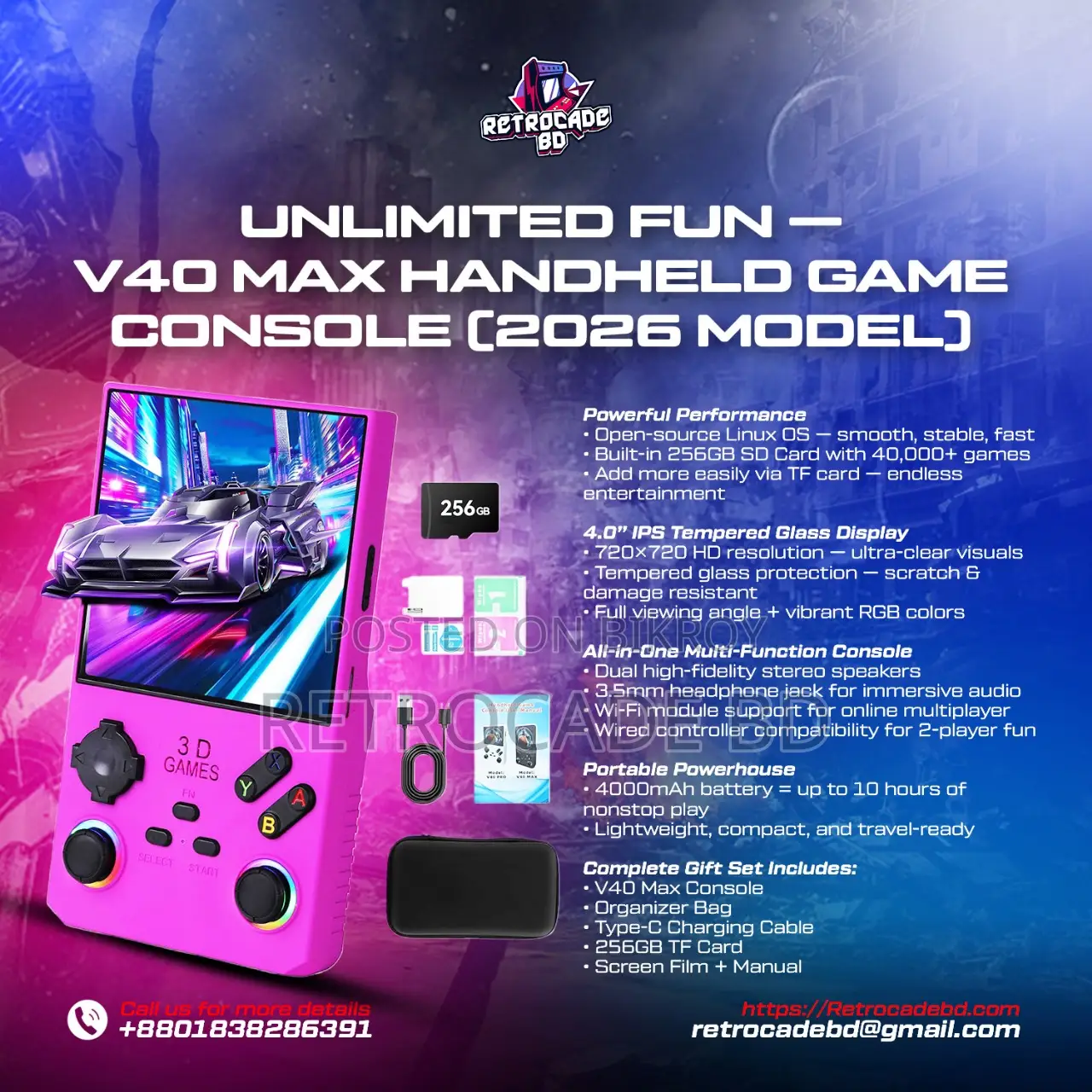 Handheld Retro Gaming Consoles 2026 Model