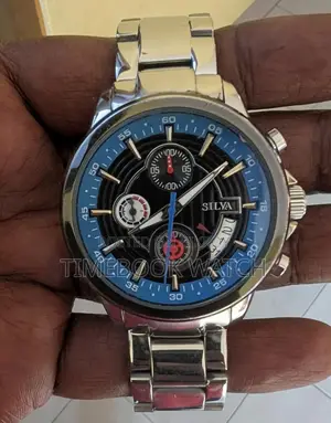 SILVA Chrono Watch Beautiful ডায়াল Display ১০০%