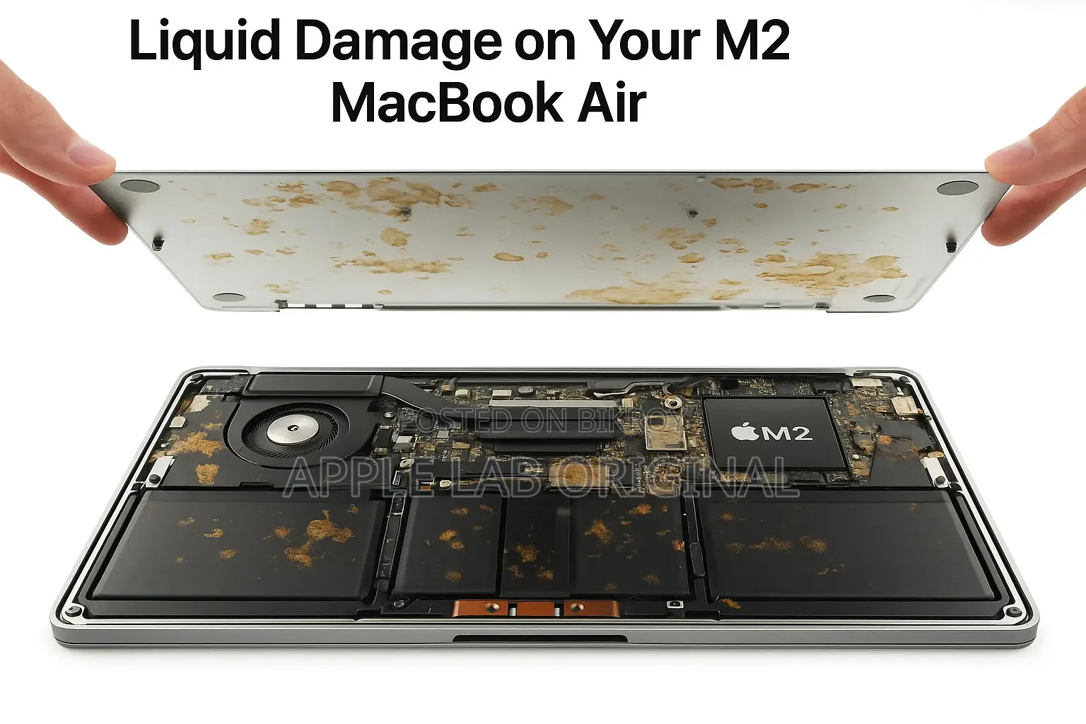 Liquid Damage on Your M2 MacBook Air