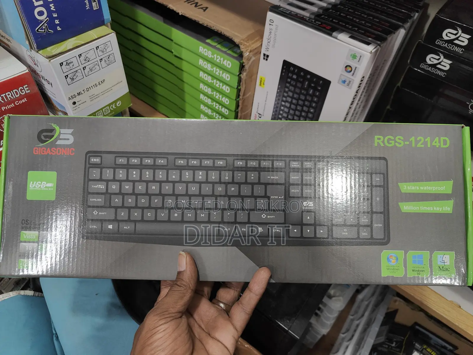 💥New Keyboard at Old Prices🔥 Gigasonic with Bangla Bijoy Bayanno