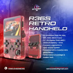 Handheld retro consoles few different models