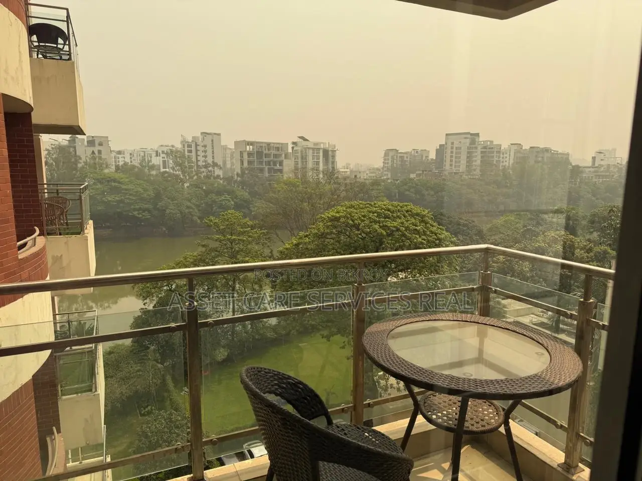 নর্থ গুলশানে সম্পূর্ণ ফার্নিশড ফ্ল্যাট ভাড়া।