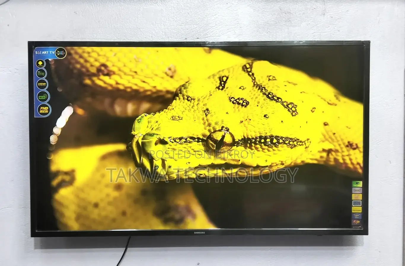 Samsung-43" Inch Smart TV Dolby Sound Ulttra UHD