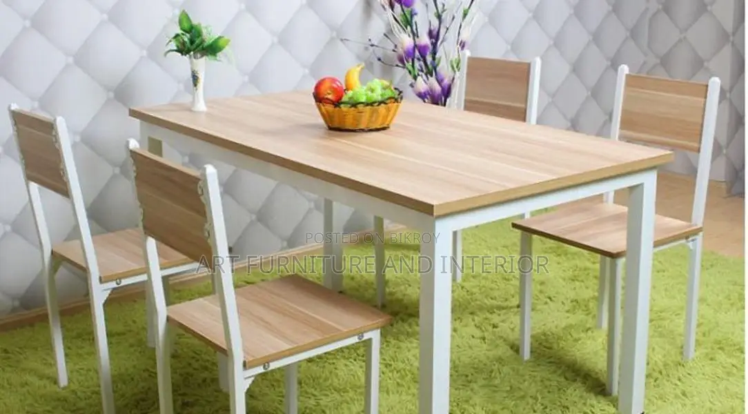 Iron Dining Table & Chair - 07