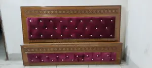 CANADIAN OAK VENEER BED. 6/7 FEET. M # 6716