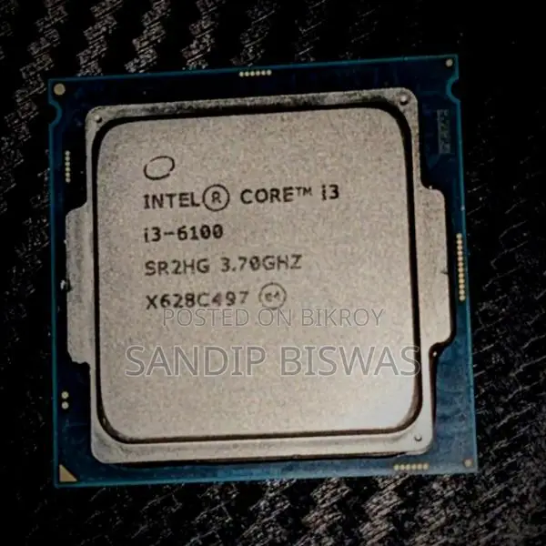 Processor Intel Core I3-6100 3.7 Ghz 6th Generation 530 GR1369