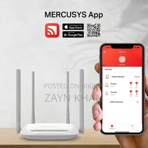 Mercusys ৪ অ্যান্টেনার ওয়্যারলেস রাউটার