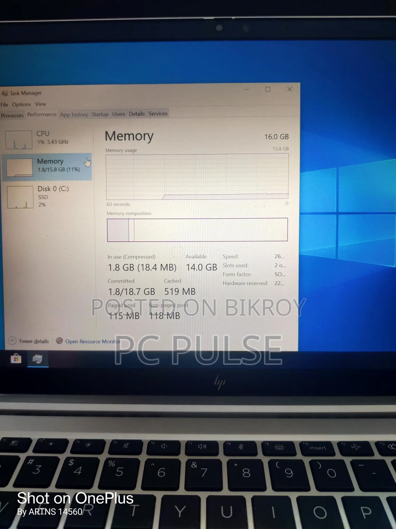 Hp Elitebook 840 G7 I5 ১০ম জেনারেশন রিফারবিশড ল্যাপটপ (১৬/২৫৬)