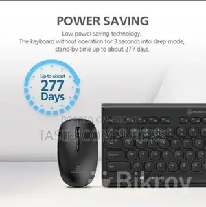MICROPACK KM-228W SLIM WIRELESS MOUSE AND KEYBOARD COMBO