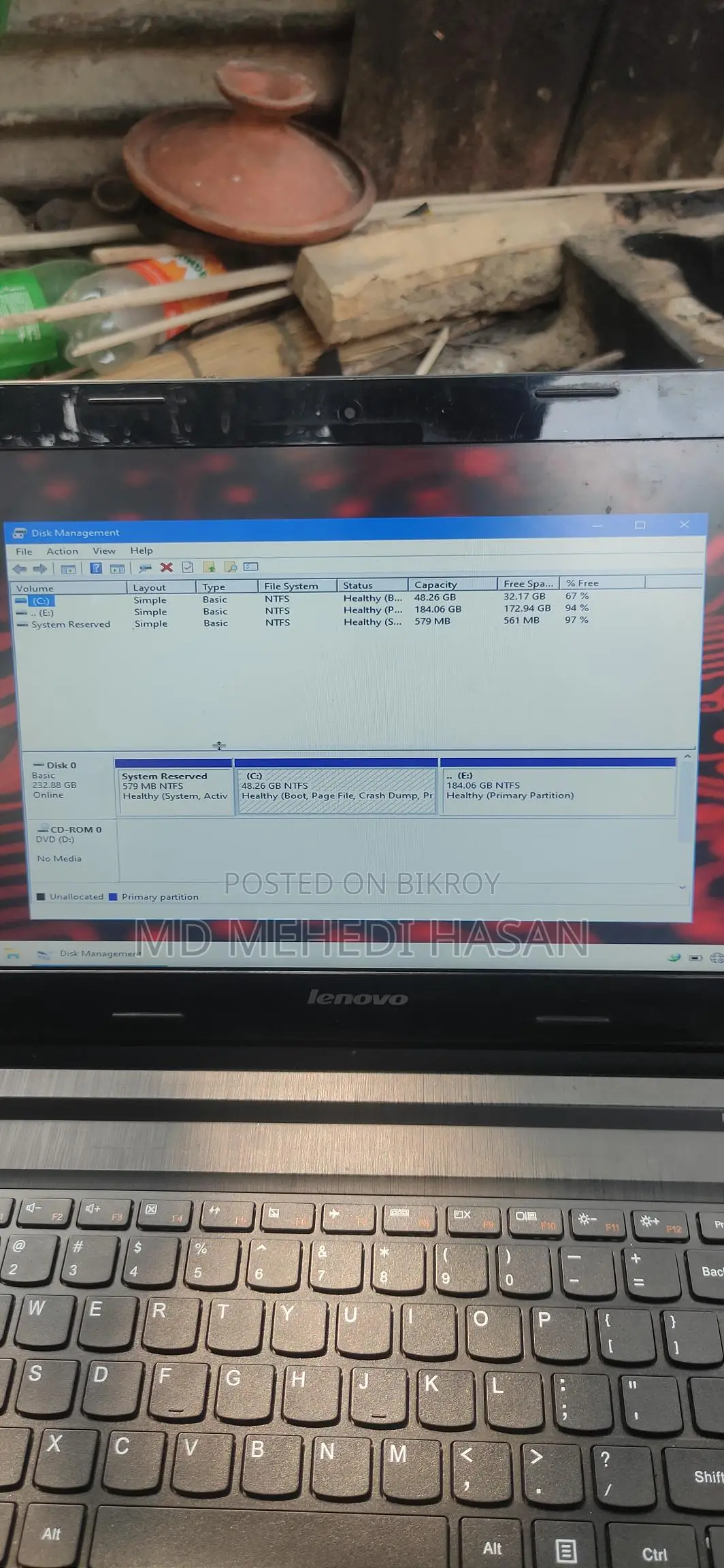 Lenevo g40-70 i5 4gen 6gb RAM Laptop for Sell