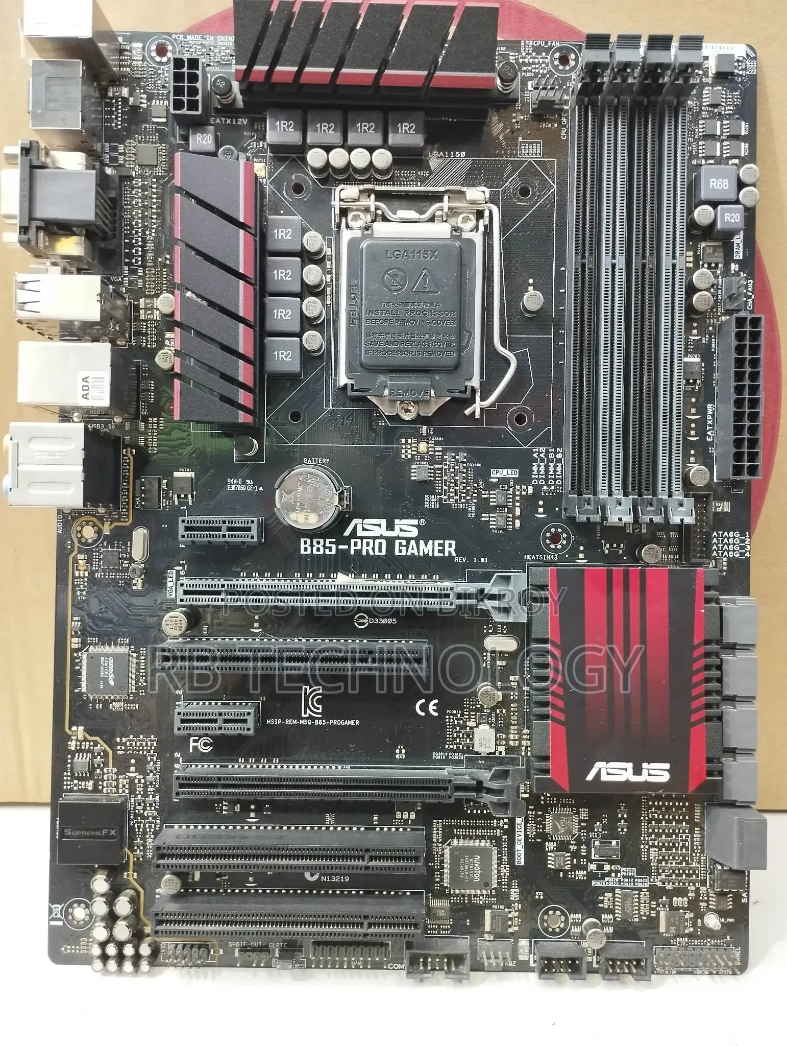 Asus B85-Pro Gamer Motherboard LGA1150