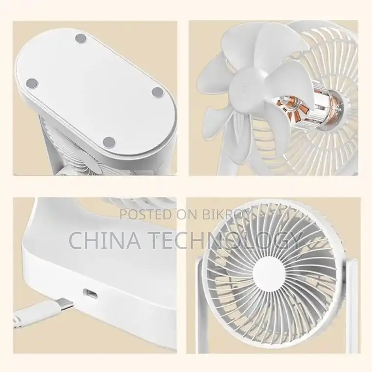 USB Fan, Portable Double-layer Cooling Fan