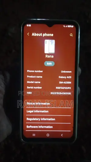 Samsung Galaxy A23 . (Used)