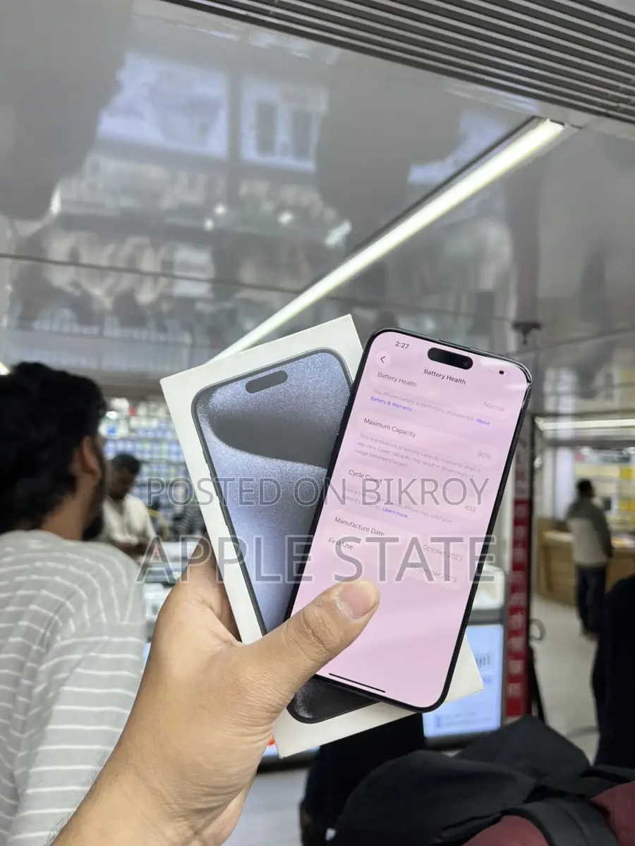 Apple iPhone 15 Pro Max Singapore Blue (Used)