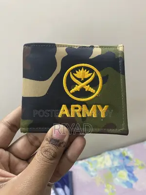 Aarong Genuine Leather Wallet + Army Camouflaged