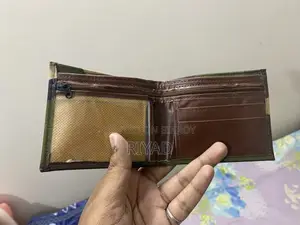 Aarong Genuine Leather Wallet + Army Camouflaged