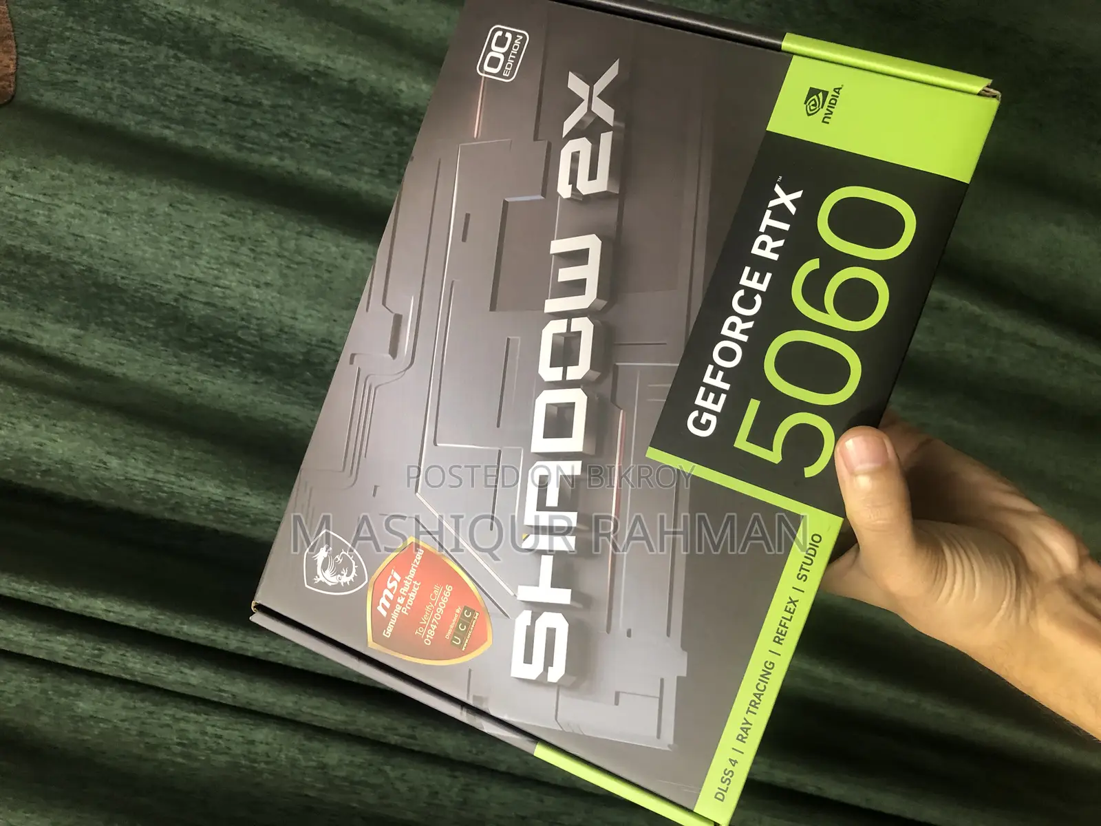 Msi Geforce Rtx 5060 8g Shadow 2x